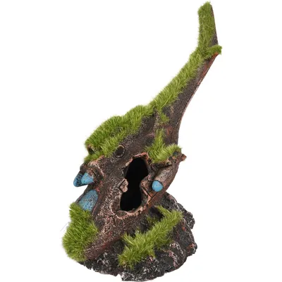 Flamingo - Décoration aquarium. Kozma helicoptere. taille  17 x 7 x 13 cm.
