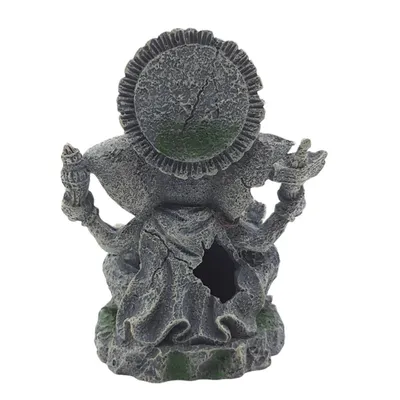 Statue Éléphant, hauteur 12 cm, décoration aquarium
