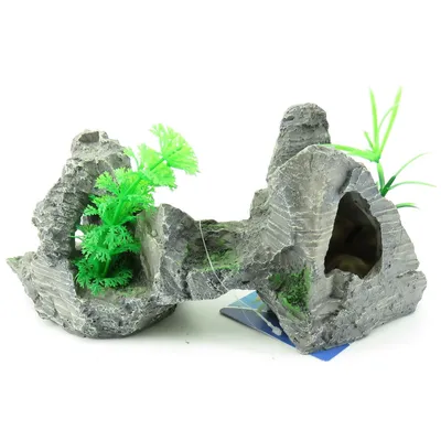 Escalier de roche 26 cm pour aquarium