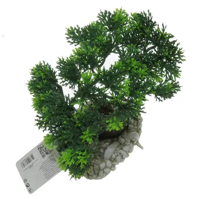 Diffuseur bouddha bonzaï 14,5 x 12 x 20 cm, décoration aquarium