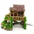 Cabane moyen modèle ki pouss 16 x 9 x 15 cm décoration aquarium