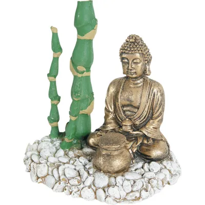 zolux - Diffuseur bouddha bambou . 13 x 9 x 12 cm. décoration aquarium