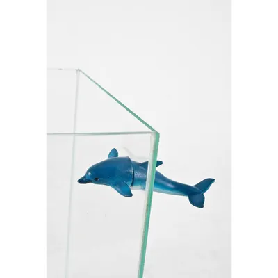 zolux - Décoration dauphin magnétique compose de parties pour aquariums