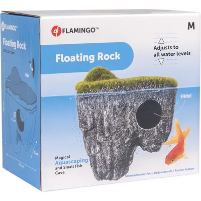 Rocher Flottant M, 17,5 x 11 x 18 cm, décoration aquarium.