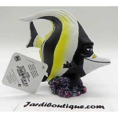 LETO ZANCLE CORNU. 11 x 6 x 11 cm. décoration aquarium