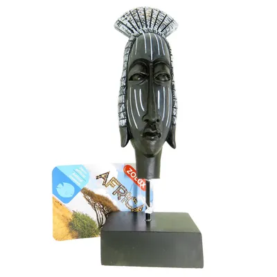 Décoration Africa masque Femme  taille M. Aquarium.