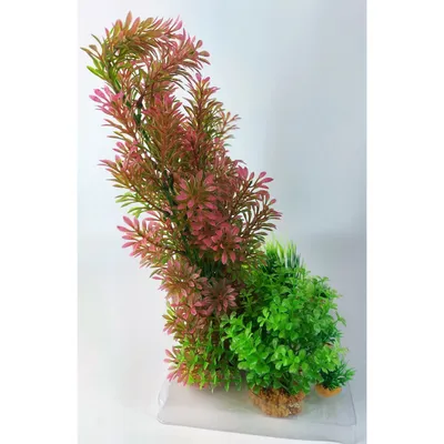 Déco plantkit idro n1. plantes artificielles.  7 pieces.  H 36 cm. décorati