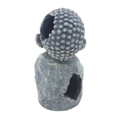 Statue bouddha ø 5 cm, hauteur 10 cm, décoration aquarium