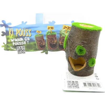 Tronc petit modèle. ki pouss 6.6 x 5.6 x 10 cm décoration aquarium