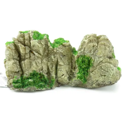 Décoration aquarium. Moza roche montagne. taille 19 x 6 x 9 cm.