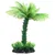 Palmier décoration solo M, H20 cm, pour aquarium