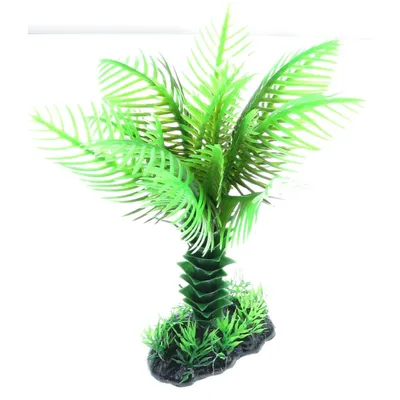 Palmier décoration solo M, H20 cm, pour aquarium