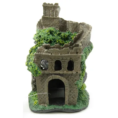 Mur de château 14 cm décoration poisson