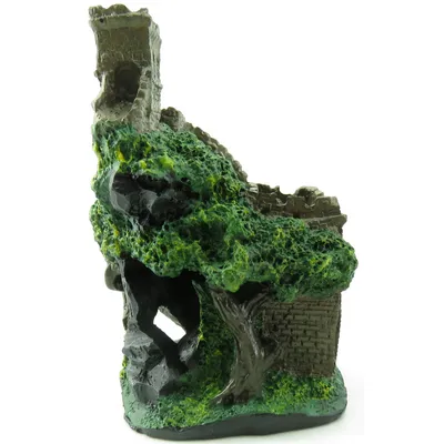 Mur de château 14 cm décoration poisson
