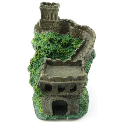 Mur de château 14 cm décoration poisson