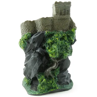 Mur de château 14 cm décoration poisson