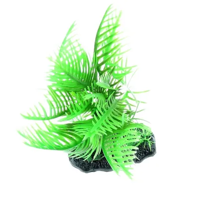 animallparadise - Palmier décoration solo S, H15 cm, pour aquarium