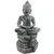 Statue bouddha assis socle ø 7.5 cm, hauteur 16.5 cm, décoration aquarium