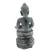 Statue bouddha assis socle ø 7.5 cm, hauteur 16.5 cm, décoration aquarium