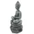 Statue bouddha assis socle ø 7.5 cm, hauteur 16.5 cm, décoration aquarium