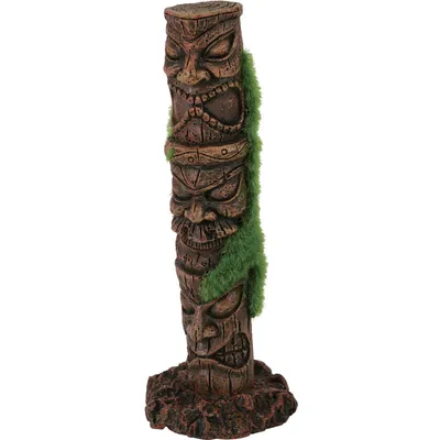 Totem 1 colonnes ki pouss 5.2 x 4.6 x 13.1 cm décoration aquarium