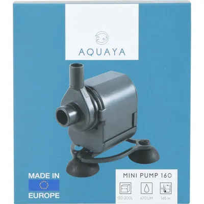 Mini pompe 160 - pour aquarium de 120 à 160 Litres.