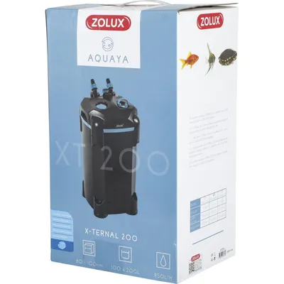 zolux - Pompe x-ternal 200 puissance 9.3 w débit 850l/h max 200l