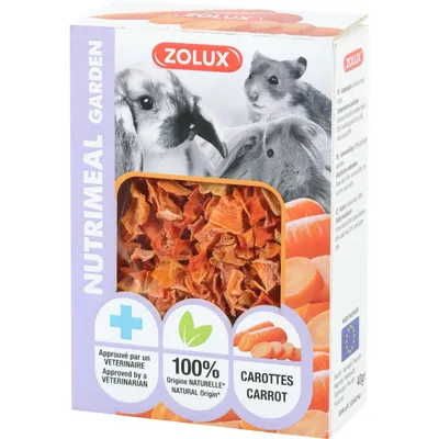 Friandises Carottes séché 40 g pour rongeur