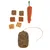 animallparadise - Trio friandises botte herbe, carotte, biscuit aux légumes