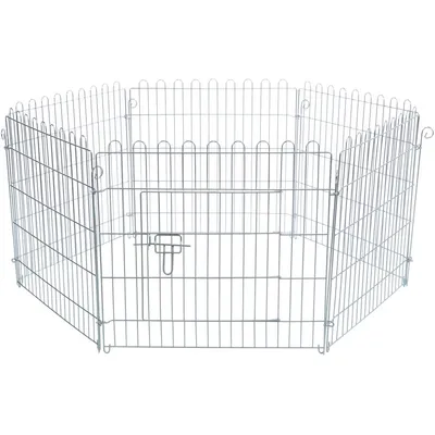 Enclos pour lapin ø 126 × 58 cm.