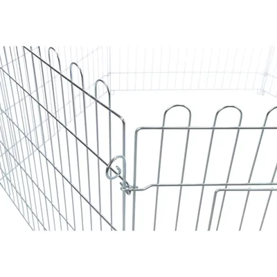 Enclos pour lapin ø 126 × 58 cm.