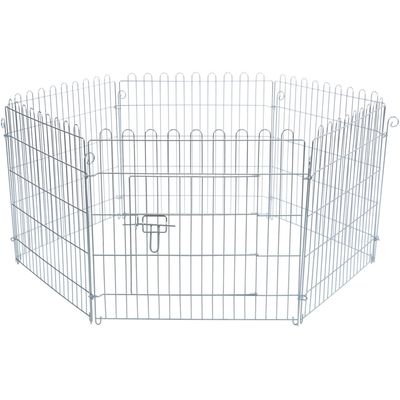 Enclos pour lapin ø 126 × 58 cm.