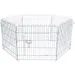 Enclos pour lapin ø 126 × 58 cm.