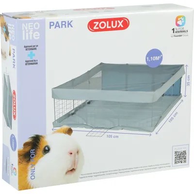 zolux - Parc Neopark pour cochon d'inde surface 1.10m²