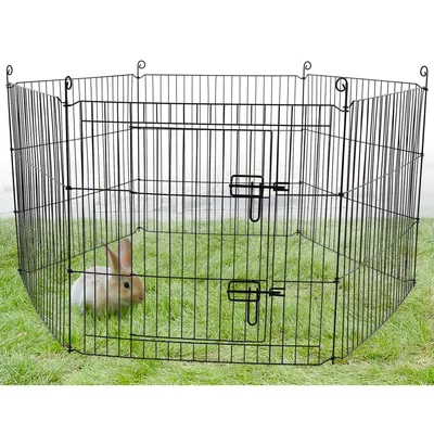 Enclos Zippo  ø 120 × hauteur 60 cm pour lapin