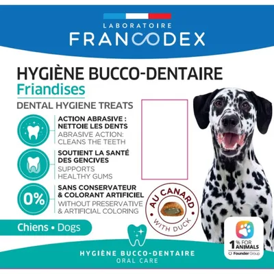 Friandises Hygiène Bucco-Dentaire 75g Pour Chiens