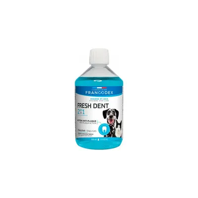 Francodex - Fresh Dent 2 en 1 Pour Chiens et Chats 500ml