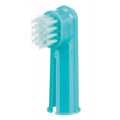 Trixie - Set de 2 brosses à dents 6 cm pour chien ou chat