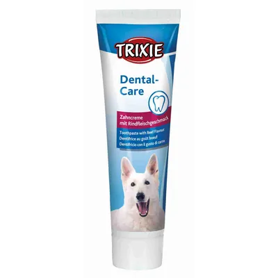 Trixie - Dentifrice au goût bœuf 100g pour chien