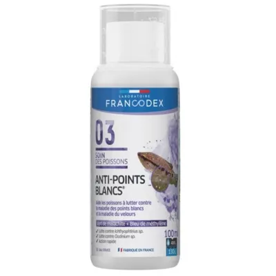 Francodex - Traitement anti-point blanc 100 ml pour poissons
