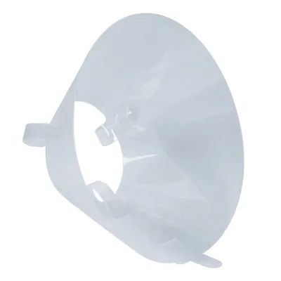 Une collerette de  protection XS- S  22-25 cm diamètre 10 cm pour chien