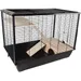Cage pour Petits Animaux Souris Hamsters Cochon d'Inde Multi-taille