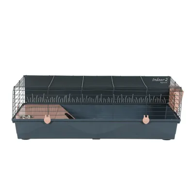 zolux - Cage Indoor2.  100 rose. pour rongeur  103 x 63 x hauteur 40 cm.