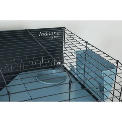 zolux - Cage Indoor2.  100 ciel. pour rongeur  103 x 63 x hauteur 40 cm.