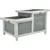 Clapier avec 2 sorties . 70 x 43 x 45 cm. pour petits animaux. rongeurs.