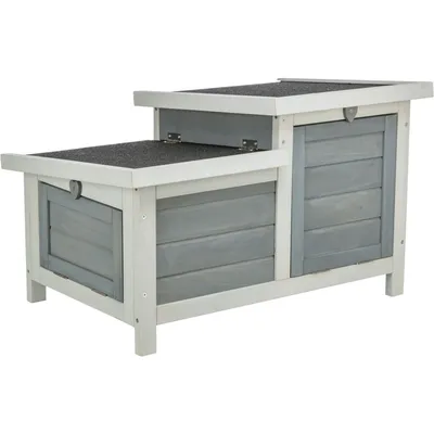 Clapier avec 2 sorties . 70 x 43 x 45 cm. pour petits animaux. rongeurs.