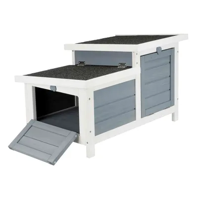 Clapier avec 2 sorties . 70 x 43 x 45 cm. pour petits animaux. rongeurs.