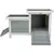 Clapier avec 2 sorties . 70 x 43 x 45 cm. pour petits animaux. rongeurs.