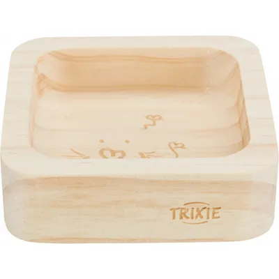 Trixie - Bol en bois de 60 ml, 8 x 8 cm pour rongeurs Trixie - Bol en bois de 60 ml, 8 x 8 cm pour rongeurs