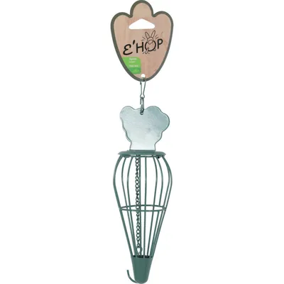 animallparadise - Râtelier à foin EHOP carotte vert, pour rongeur.